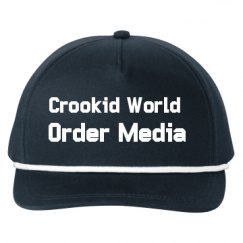 Snapback Five-Panel Rope Hat