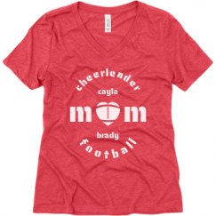 Ladies Relaxed Fit Super Soft Triblend V-Neck Tee