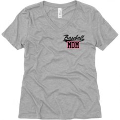 Ladies Relaxed Fit V-Neck Tee