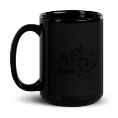 15oz Black Glossy Mug
