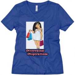 Ladies Relaxed Fit V-Neck Tee