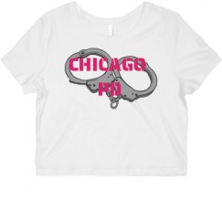 Ladies Slim Fit Crop Top Tee