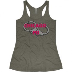 Ladies Slim Fit Super Soft Racerback Triblend Tank