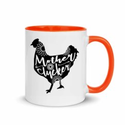 11oz Ceramic Mug with Color Inside