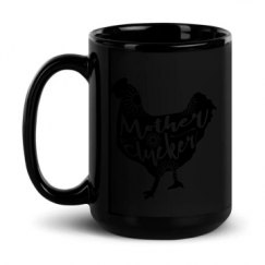 15oz Black Glossy Mug