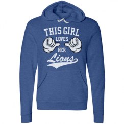 Unisex Fleece Pullover Midweight Hoodie