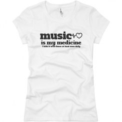 Ladies Slim Fit Basic Promo Jersey Tee