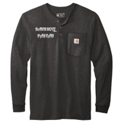 Unisex Carhartt Long Sleeve Henley Tee