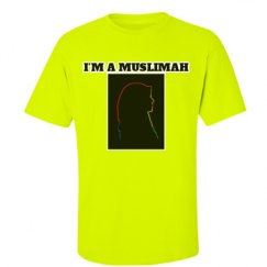 Unisex Ultra Cotton Safety Neon Crewneck Tee