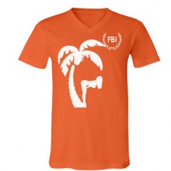 Unisex V-Neck Jersey Tee