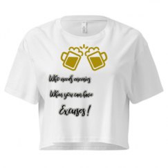 Ladies Festival Cali Crop Top Tee