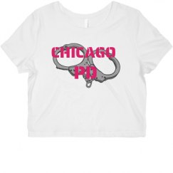 Ladies Slim Fit Crop Top Tee