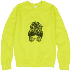 Unisex Neon Crewneck Sweatshirt