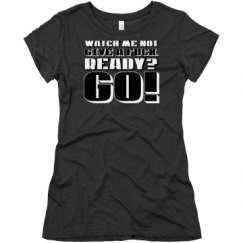 Ladies Slim Fit Super Soft Triblend Tee