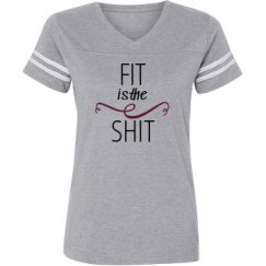 Ladies Relaxed Fit Vintage Sports Tee