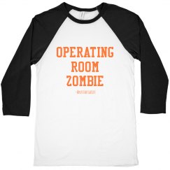 Men's Baseball T- OR Zombie