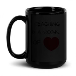 15oz Black Glossy Mug