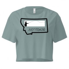 Ladies Festival Cali Crop Top Tee