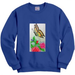 Unisex Film and Foil Crewneck Sweatshirt