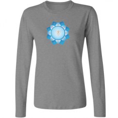 Ladies Relaxed Fit Basic Long Sleeve Tee