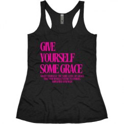 Ladies Slim Fit Super Soft Racerback Triblend Tank