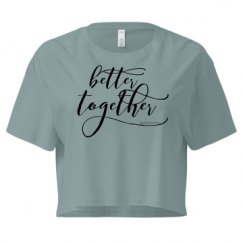 Ladies Festival Cali Crop Top Tee