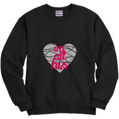 Unisex Film and Foil Crewneck Sweatshirt