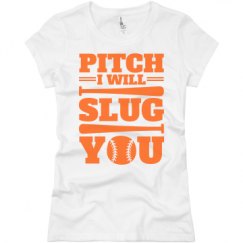 Ladies Slim Fit Basic Promo Jersey Tee