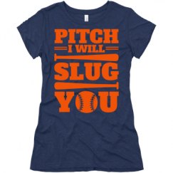 Ladies Slim Fit Super Soft Triblend Tee