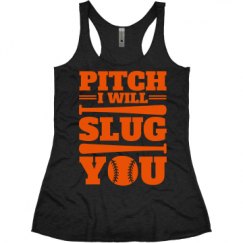 Ladies Slim Fit Super Soft Racerback Triblend Tank