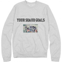 sqaud goals crewneck