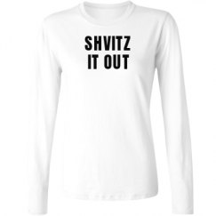 Ladies Relaxed Fit Basic Long Sleeve Tee