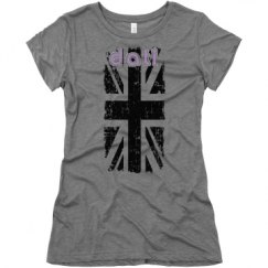 Ladies Slim Fit Super Soft Triblend Tee
