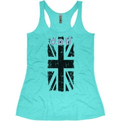 Ladies Slim Fit Super Soft Racerback Triblend Tank