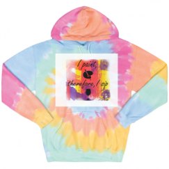 Unisex Tie-Dye Fleece Hoodie