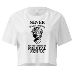 Ladies Festival Cali Crop Top Tee