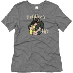 Ladies Relaxed Fit Super Soft Triblend Tee