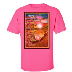 Unisex Ultra Cotton Safety Neon Crewneck Tee