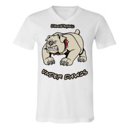 Unisex V-Neck Jersey Tee