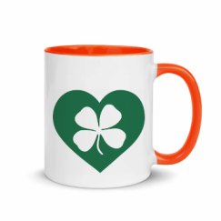 11oz Ceramic Mug with Color Inside