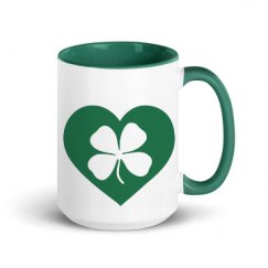 15oz Ceramic Mug with Color Inside