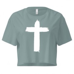 Ladies Festival Cali Crop Top Tee