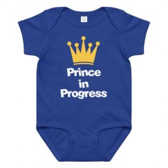 Prince in Progress Infant Onesie