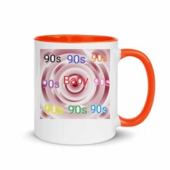 11oz Ceramic Mug with Color Inside