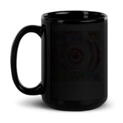 15oz Black Glossy Mug
