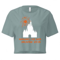 Ladies Festival Cali Crop Top Tee