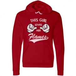 Unisex Fleece Pullover Midweight Hoodie