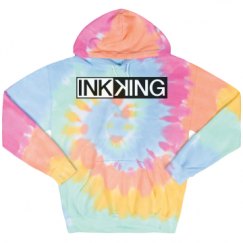 Unisex Tie-Dye Fleece Hoodie