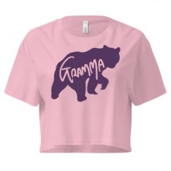 Ladies Festival Cali Crop Top Tee