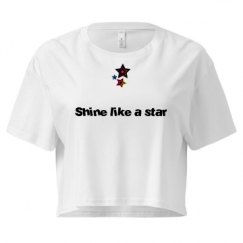 Ladies Festival Cali Crop Top Tee